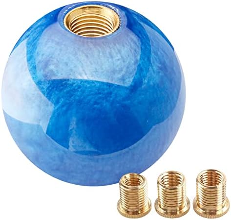 Round Ball Shift Knob Universal Marble Style Gear Shift Knob 5 6 Speed by YIUIY