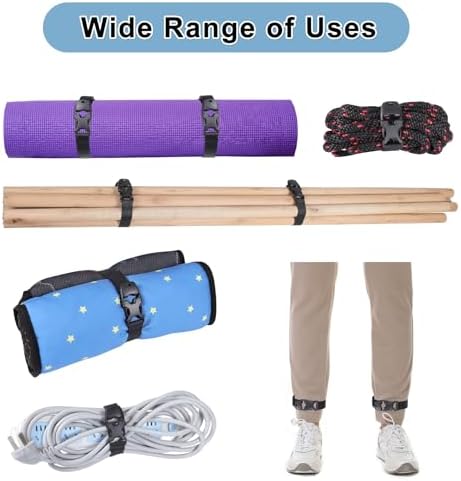 Vigorport Utility Straps Quick Release Nylon Backpack Accessory Bag Strap - Image 4