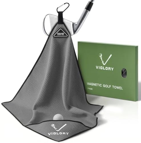 Magnetic Golf Towel 18"x18" by VIGLORY