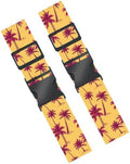 2 Pack Luggage Straps for Suitcases Palm Tree Design for Travel Trips by yuenengmaoyi