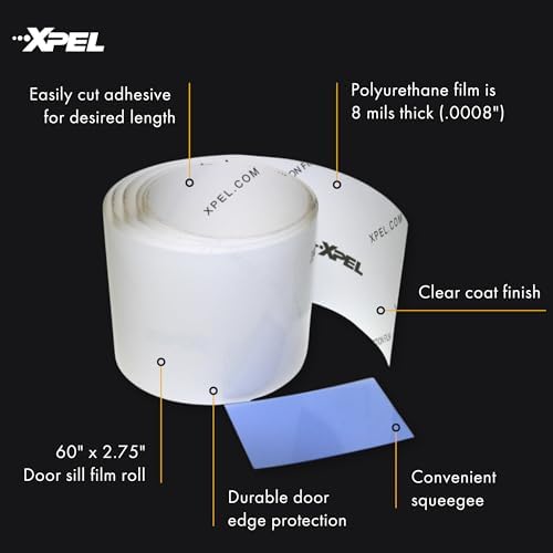 XPEL Clear Universal Door Sill Guard Protection Film, PPF Kit - Image 4