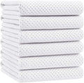 Homaxy 100% Cotton Oversized Waffle Weave Kitchen Towels 6-Pack by Homaxy