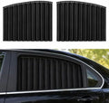 Car Side Window Sun Shade, Retractable Privacy Curtain by Unknown