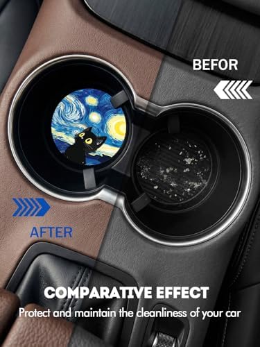 WOCOCN Car Coasters for Cup Holders - Image 4
