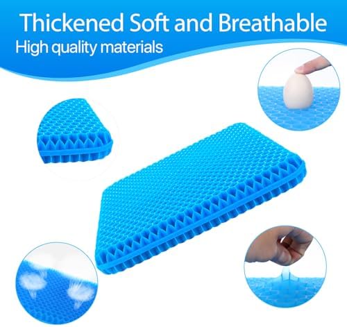 Gel Seat Cushion for Long Sitting, Cushion for Wheelchair - Image 3