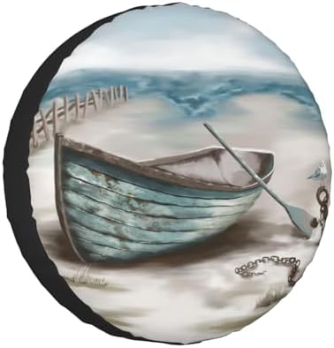 Beach and Boat Spare Tire Cover Wheel Protectors by Ovitssrk