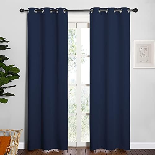 NICETOWN Blackout Curtain Panels, 1 Pair, 34 by 84-inch by NICETOWN