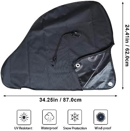 Caravan Hitch Cover Waterproof Breathable Tow Hitch Cover, Tongue Jack - Image 2