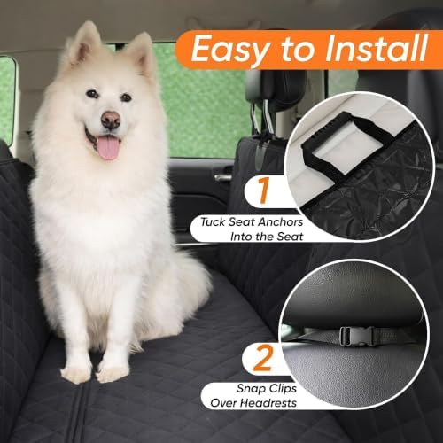 Dog Ramp for Car & Back Seat Cover Bundle - Image 6