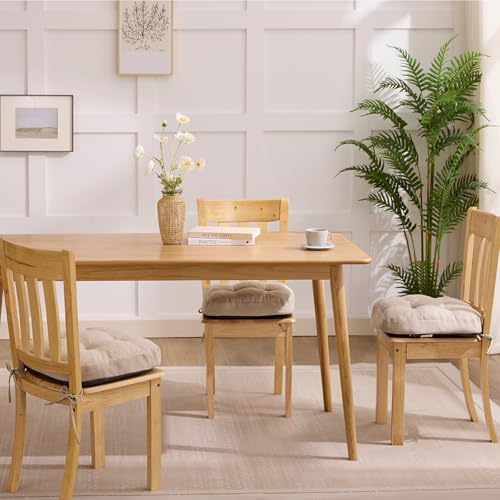 IASEAHK Memory Foam Dining Chair Cushions, 16.5"x16.5"x3.5" - Image 6