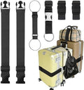 6PCS Luggage Straps for Suitcases, Adjustable Elastic Bungee Strap, Connect Up by Unknown