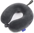 Travel Pillow Memory Foam for Airplanes by Fabuday