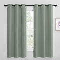 NICETOWN Sage Green Room Darkening Curtains, 42 x 68-inch by NICETOWN