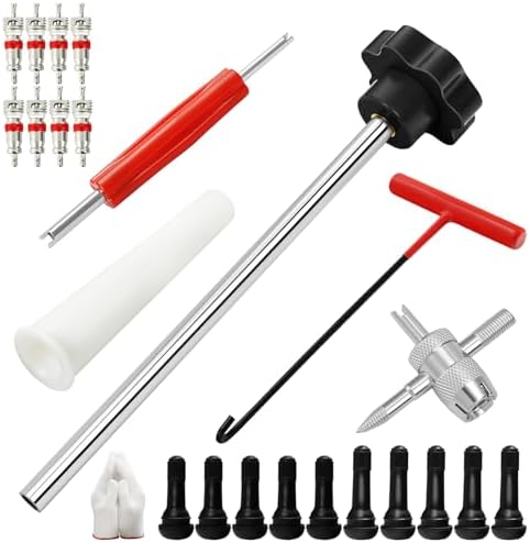 23PCS Tire Valve Stem Tool，Quick Change Valve Installer Kit by Unknown