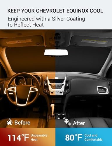 Proadsy Custom Fit Car Windshield Sun Shade - Image 3
