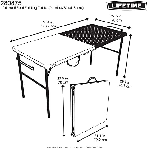 LIFETIME Folding Tailgate Table - Image 3