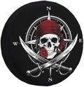 Pirate Skull Compass Spare Tire Cover Waterproof Wheel Cover 16 Inch Universal by Unknown