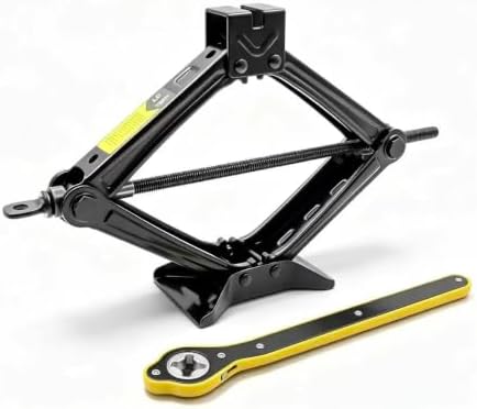 3 Ton Scissor Jack Kit, Portable Car Tire Tool Set by Unknown