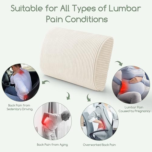 HIGOGOGO Lumbar Support Pillow for Recliner Chair/Accent Chair/Couch, Large - Image 6