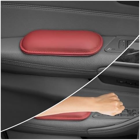 Stacool 2PCS Car Door Armrest Pads, Soft Leather+Memory Foam Car Knee Pads by Unknown
