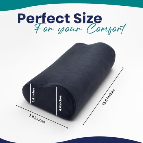 Memory Foam Headrest Pillow for Recliner – B-Shaped Neck Pillow - Image 2