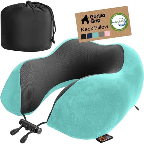 GORILLA GRIP Travel Neck Pillow by GorillaGrip