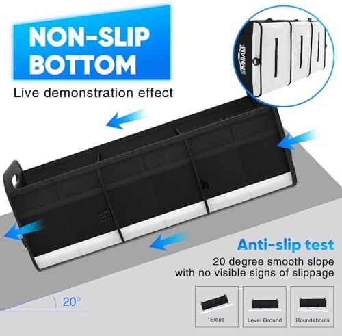 Simniam Large Car Trunk Organizer - - Image 5