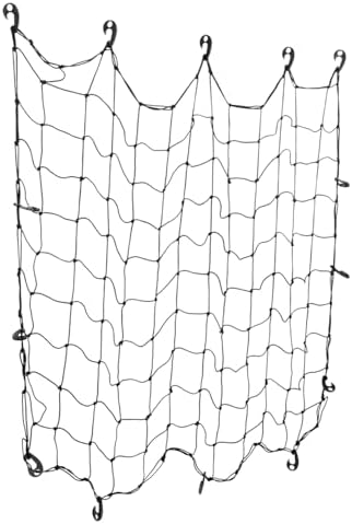 CHILDWEET Car Roof Cargo Net for SUV, Rubber Knotted Black Stretch by CHILDWEET