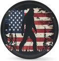 Bigfoot Spare Tire Cover 17in Spare Wheel Covers Tire Storage Cover by YoYoYuchong