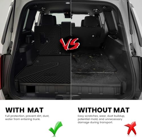 LASFIT Cargo Mats for Land Cruiser LC250 2024-2027 - Image 5