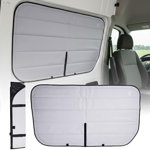 Living in a Bubble Insulated Blackout Behind The Driver Window Cover by LivinginaBubble