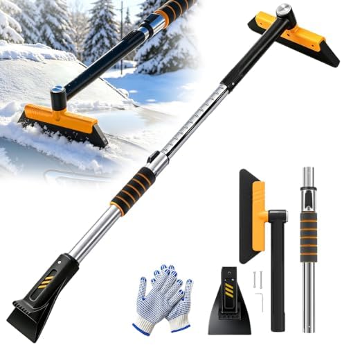 43.7" Snow Brush and Ice Scraper by XINDELL-NotJustForCleaningButForLifestyle