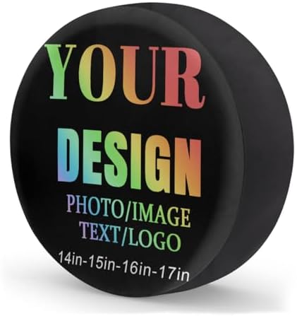 Custom Spare Tire Cover 14in Spare Wheel Covers Tire Storage Cover - Image 2