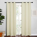 NICETOWN Beige Blackout Curtains by NICETOWN