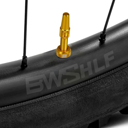 BWSHLF Tubeless Presta Valve Stem 40/44/55/60/65/80/100 mm, Super Light Alloy - Image 3
