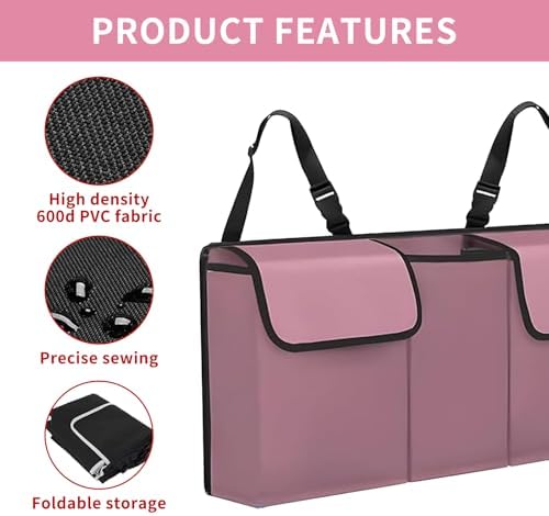 Car Trunk Organizer, Backseat Hanging Large Storage - Image 5
