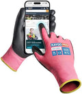 KAYGO Safety Work Gloves, PU Coated, 2-Finger Touchscreen by KAYGO