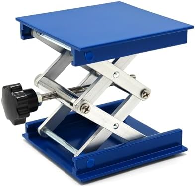 Lab Jack Stand Platform 4" x 4", Mini Laboratory Support Stand Manual Scissor by SwigranceQualityCreativity