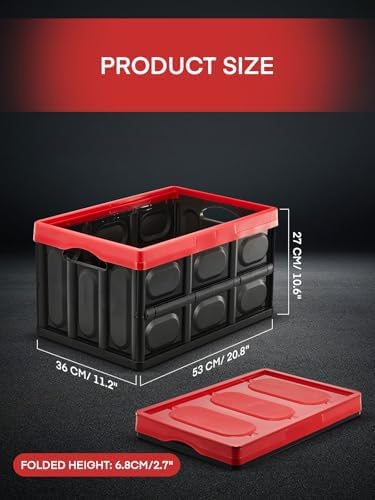 FOHERE 48L Collapsible Storage Bins - Image 2