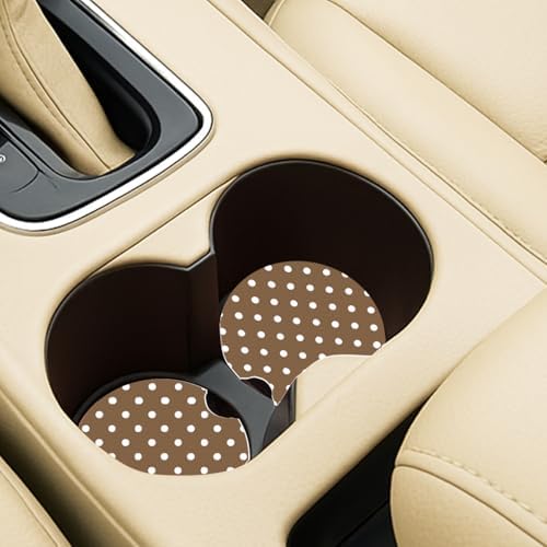 Ceramic Car Coasters – Absorbent Car Cup Holder Coaster Set - Image 6