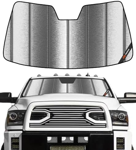 Pigenius Windshield Sun Shade for Dodge Ram 2500/3500 2010-2018 Custom Front by Pigenius