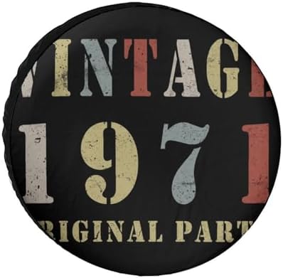 Generic Vintage 1971 Original Parts Tire Covers, Dust-Proof Weatherproof Wheel by Unknown