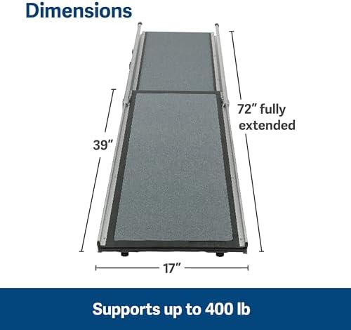 Solvit 62337 Deluxe Telescoping Pet Ramp - Image 5