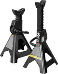 Torin AT43202B-1 Steel Jack Stands: 3 Ton Capacity, 1 Pair by Torin