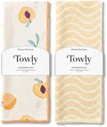 Kitchen Towels Set of 2, Double-Sided 16x28 Microfiber Waffle Weave Dish Towels by Unknown