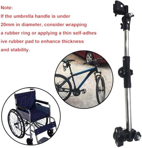 Umbrella Mount Holder, 180° Adjustable Umbrella Holder - Image 5