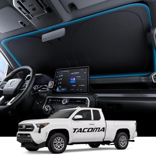 Wigoo for Toyota Tacoma 2016-2026 Windshield Sunshade, Heat Reduction by wigoo