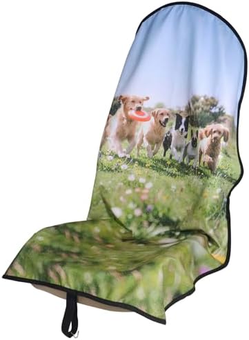 Car Seat Cover Protector Front Seats, by LoyaGour