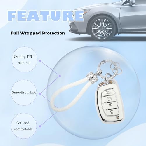 Bling Car Key Fob Cover Compatible - Image 4