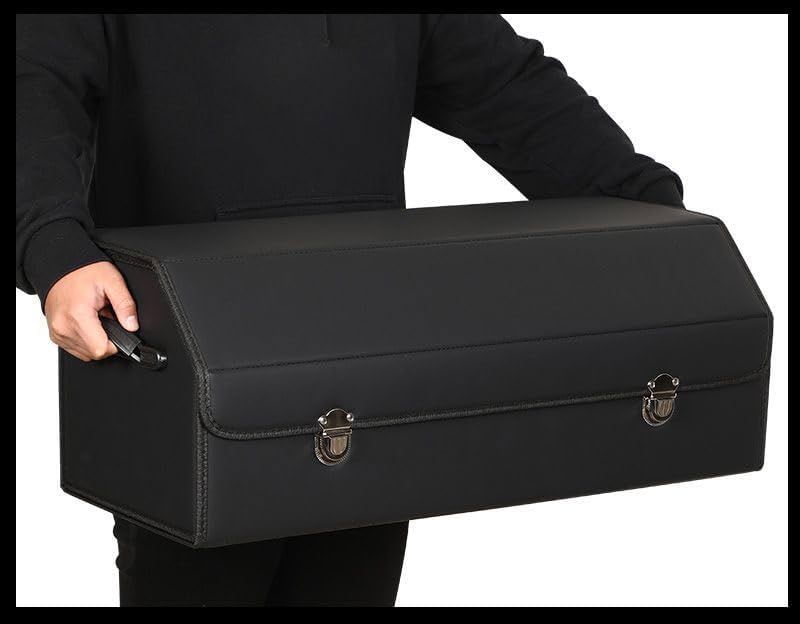 Car Trunk Organizer Leather Storage Box - Image 5